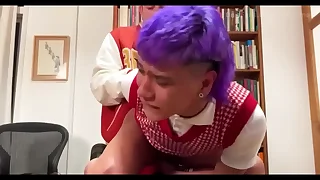 WE BUST HIS ASS FOR BEING A NERD